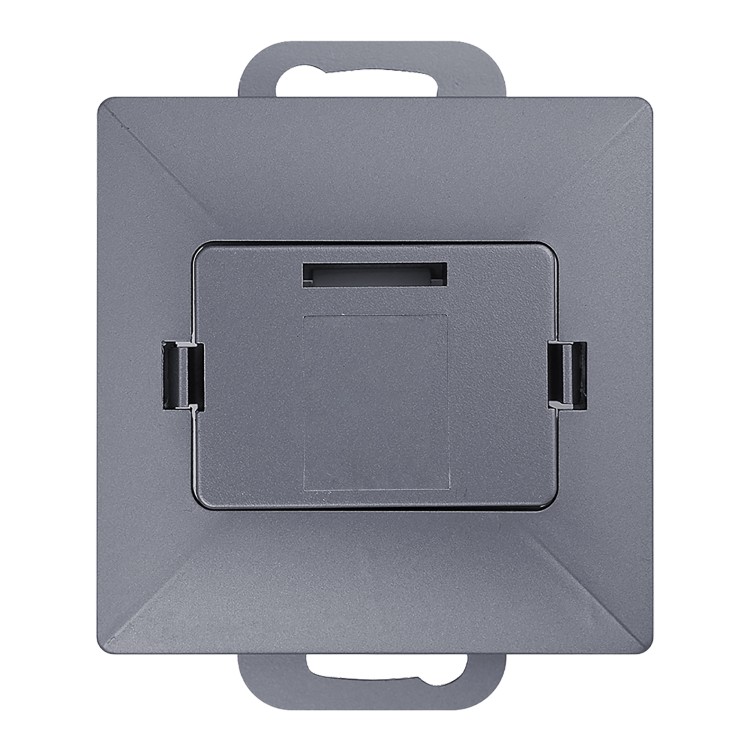 Płytka czołowa + 1xRJ45 Pearl, PC+ARJ45/P1, antracyt OR-OE-7717/A ORNO