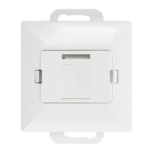 Płytka czołowa + 1xRJ45 Pearl, PC+ARJ45/P1, biały OR-OE-7717/W ORNO