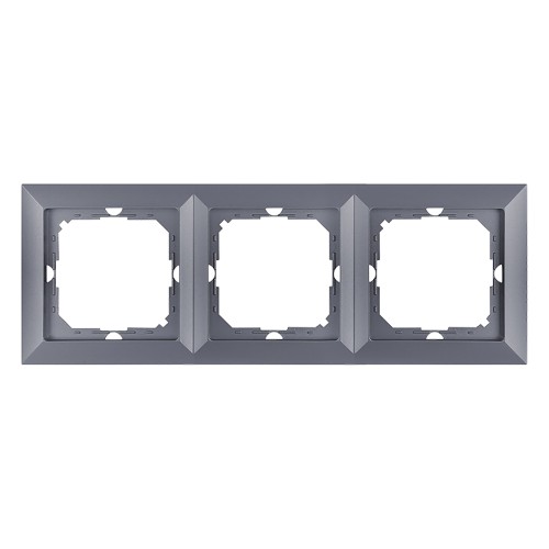 Ramka potrójna Pearl, Ra-3P, antracyt OR-OE-7720/3/A ORNO