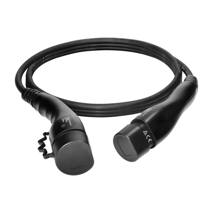 Kabel do ładowania samochodów elektrycznych 3f 400V 32A 22kW 5m TYP2 IP54 OR-EV-13792 ORNO samochodu elektrycznego