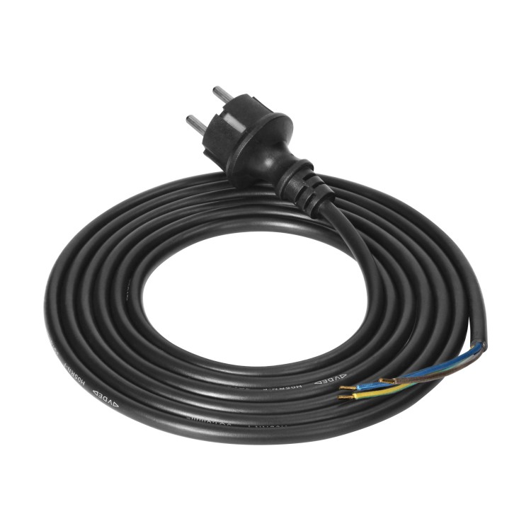 Przewód przyłączeniowy wtyczka guma 3x1,5mm2 IP44, 3m OR-AE-13285/3M ORNO