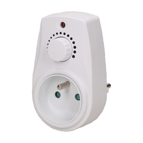 Ściemniacz z dodatkowym gniazdem sieciowym 2P+Z, max.280W OR-AE-13114 ORNO