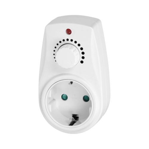 Ściemniacz z dodatkowym gniazdem sieciowym 2P+Z (Schuko), max.280W OR-AE-13114(GS) ORNO