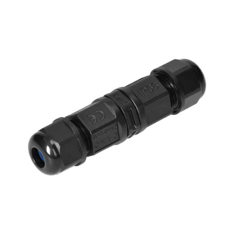 Konektor kablowy prosty z szybkozłączką IP68 MINI 2x1,5mm2, 400V/16A,  OR-AE-13618 ORNO