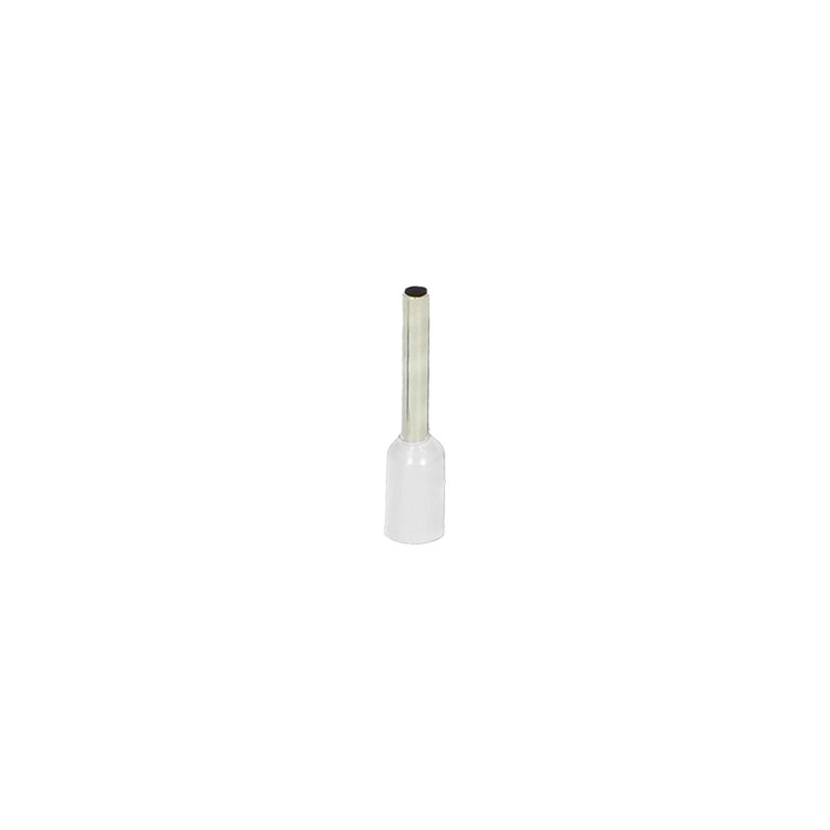 Tulejka izolowana, przekrój maksymalny 0,5mm2, długość miedzianej tulejki 8mm, 100 sztuk. OR-KK-8100/0,5/8 ORNO