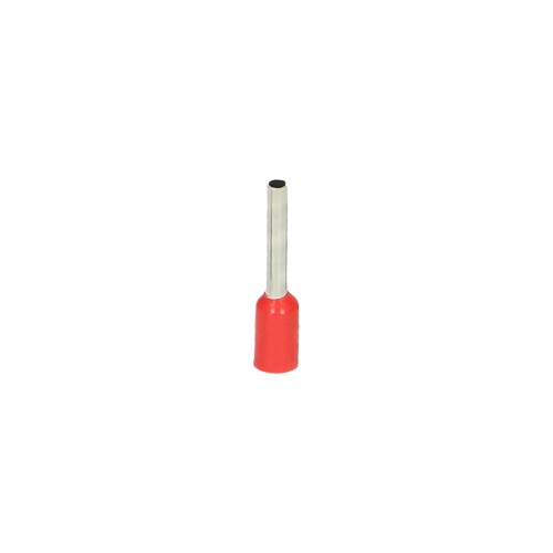 Tulejka izolowana, przekrój maksymalny 1mm2, długość miedzianej tulejki 8mm, 100 sztuk. OR-KK-8100/1/8 ORNO