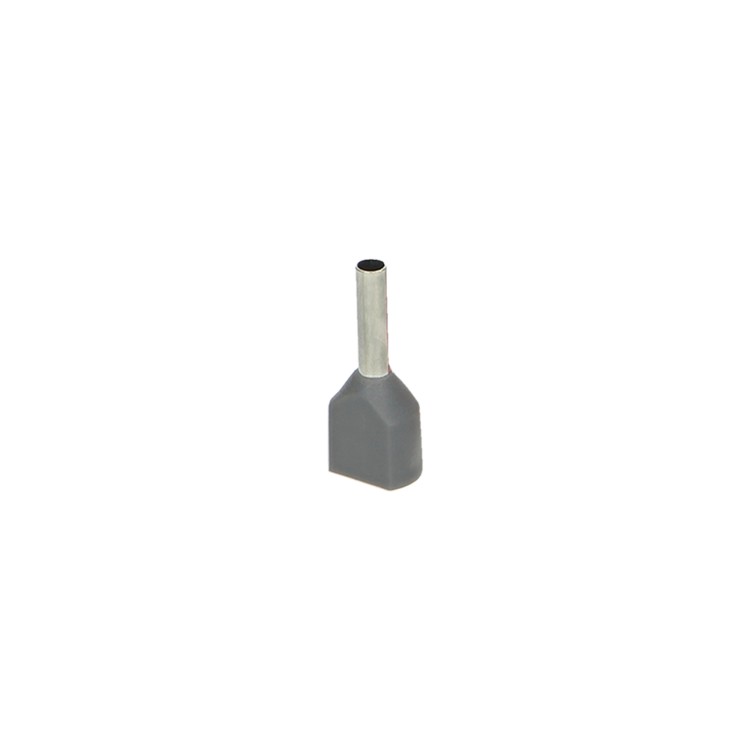 Tulejka izolowana podwójna, przekrój maksymalny 2,5mm2, długość miedzianej tulejki 10mm, 100 sztuk. OR-KK-8101/2,5/10 ORNO