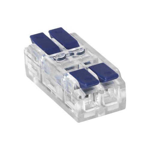 Złączka instalacyjna zaciskowa 2-przewodowa, dwustronna; na dowolny przewód 0,75-4mm2; IEC 250V/32A; blister 6 szt. OR-SZ-8021/2/B6 ORNO