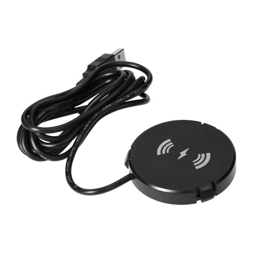 Bezprzewodowa ładowarka indukcyjna do podblatowego montażu, 10W, standard Qi V1.2, czarna OR-GM-9021 ORNO