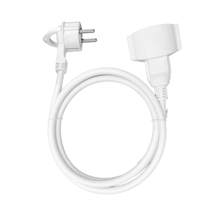 Przedłużacz domowy jednogniazdowy, 1x2P+Z (Schuko) 5m,kabel PVC H05VV-F 3x1,5mm2, 230VAC/16A OR-AE-13194(GS)/5M ORNO