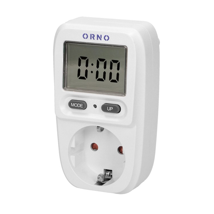 Watomierz, kalkulator energii z wyświetlaczem LCD, wersja Schuko OR-WAT-419(GS) ORNO