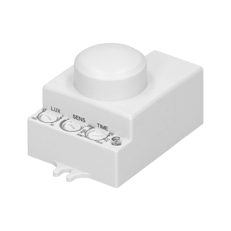 Mikrofalowy czujnik ruchu, mini, 360°/180° IP20, 1200W OR-CR-281 ORNO
