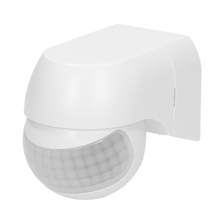 Czujnik ruchu 180st. IP44, 800W, mini, biały OR-CR-242 ORNO