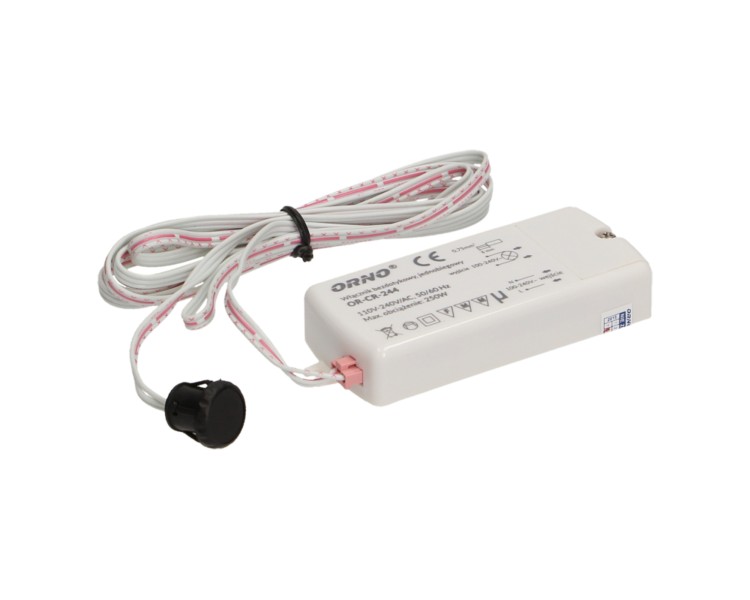 Włącznik bezdotykowy, jednobiegunowy, IP20, 250W OR-CR-244 ORNO