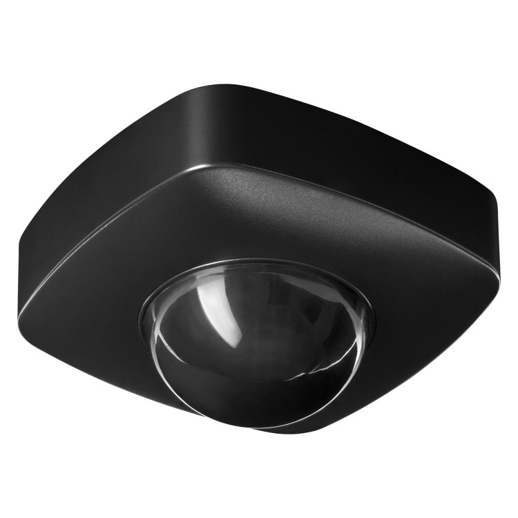 Czujnik ruchu i obecności 360st, IP65, 2000W, 3 sensory, czarny OR-CR-255/B ORNO