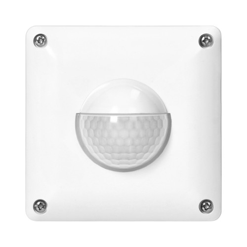 Czujnik ruchu, 2 i 3 żyłowy, 190 st. IP65, 500W, zasięg max. 20m, do puszki, biały OR-CR-270/W ORNO
