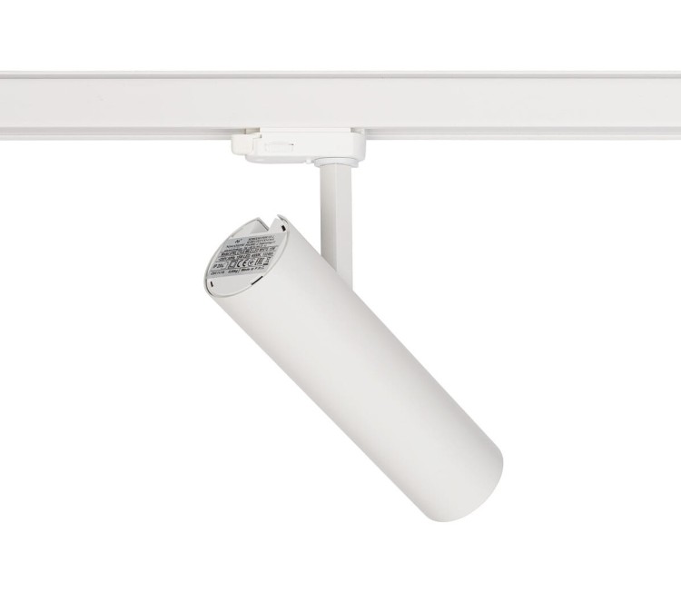 Lampa szynowa Reflektor szynowy trójfazowa CTLS MILO LED 8762 NOWODVORSKI Lighting 25W 3000K Loft nowoczesna 3 fazowa 3F sufitowa ścienna oświetlenie szynowe 230V szynoprzewodu barwa ciepła ciepłobiała biała Inspiracje Premium