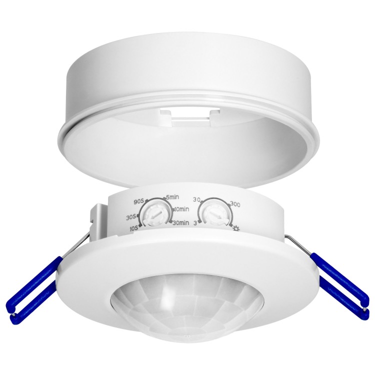 Czujnik ruchu 360°, IP20, 1200W, zasięg max. 8m, biały OR-CR-273/W ORNO