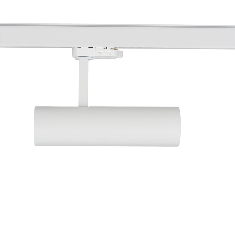 Lampa szynowa Reflektor szynowy trójfazowa CTLS MILO LED 8762 NOWODVORSKI Lighting 25W 3000K Loft nowoczesna 3 fazowa 3F sufitowa ścienna oświetlenie szynowe 230V szynoprzewodu barwa ciepła ciepłobiała biała Inspiracje Premium