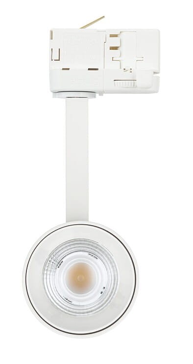 Lampa szynowa Reflektor szynowy trójfazowa CTLS MILO LED 8762 NOWODVORSKI Lighting 25W 3000K Loft nowoczesna 3 fazowa 3F sufitowa ścienna oświetlenie szynowe 230V szynoprzewodu barwa ciepła ciepłobiała biała Inspiracje Premium