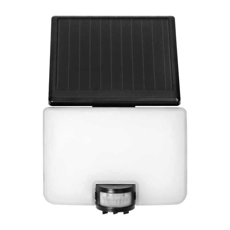 SOLIS LED 10W, naświetlacz solarny z czujnikiem ruchu PIR, 1200lm, IP54, 4000K, 3000 mAh, czarny AD-SL-6467BLR4 ADVITI