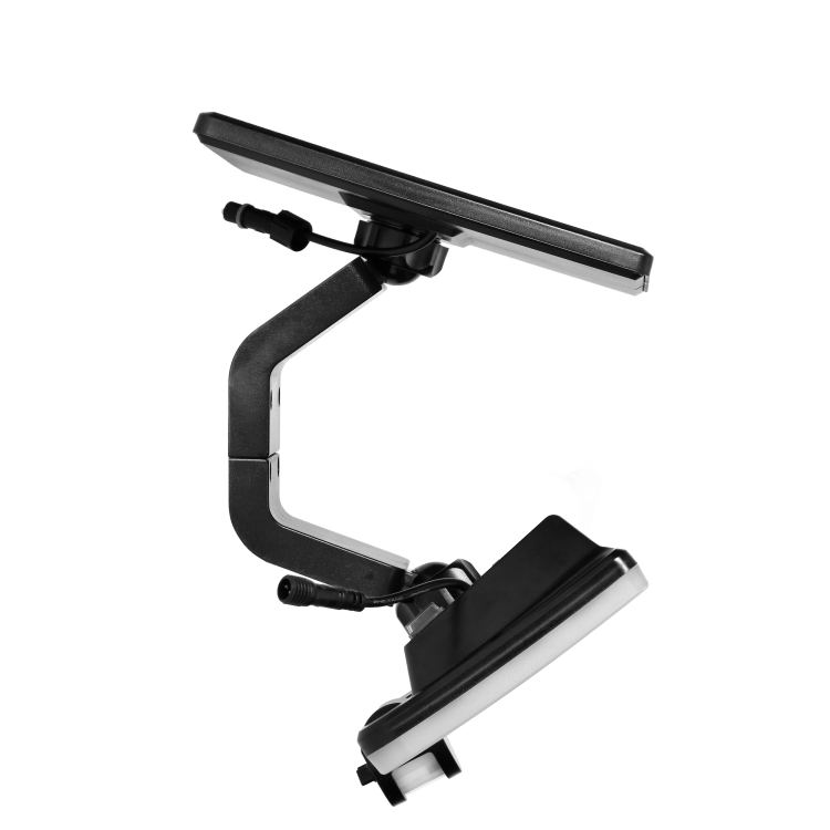 SOLIS LED 10W, naświetlacz solarny z czujnikiem ruchu PIR, 1200lm, IP54, 4000K, 3000 mAh, czarny AD-SL-6467BLR4 ADVITI