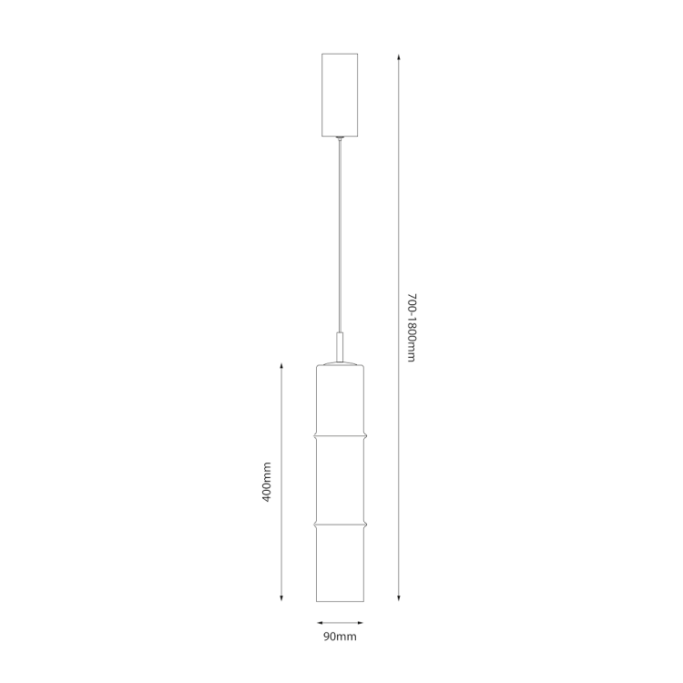 Lampa wisząca BATO Cashmere 4W LED ML1395 Milagro