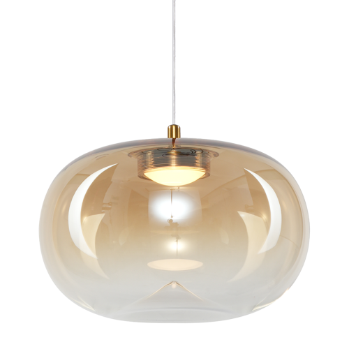 Lampa wisząca VASO 1 AMBER 4W ML1399 Milagro