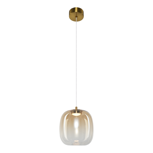 Lampa wisząca VASO 2 AMBER 4W ML1402 Milagro