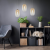 Lampa wisząca VASO 3 AMBER 4W ML1405 Milagro