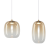 Lampa wisząca VASO AMBER 15W ML1408 Milagro