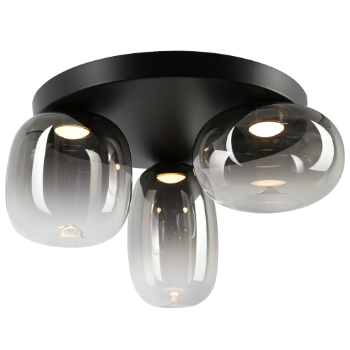 Lampa sufitowa VASO SMOKED 12W ML1412 Milagro