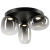 Lampa sufitowa VASO SMOKED 12W ML1412 Milagro