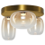 Lampa sufitowa VASO AMBER 12W ML1414 Milagro