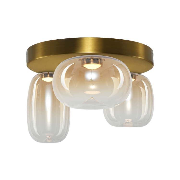 Lampa sufitowa VASO AMBER 12W ML1414 Milagro