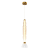 Lampa wisząca LUCCO amber 18W ML1416 Milagro