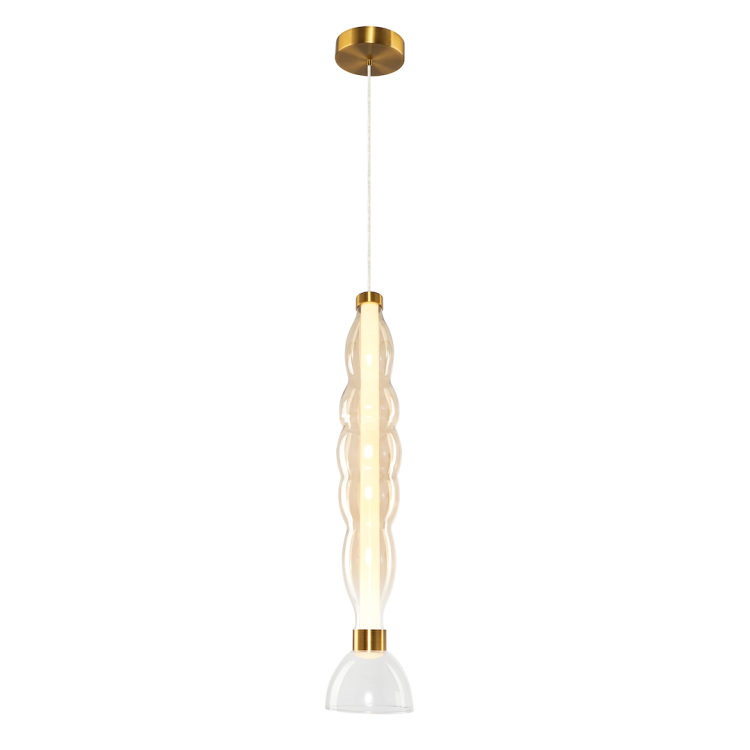 Lampa wisząca LUCCO amber 18W ML1416 Milagro