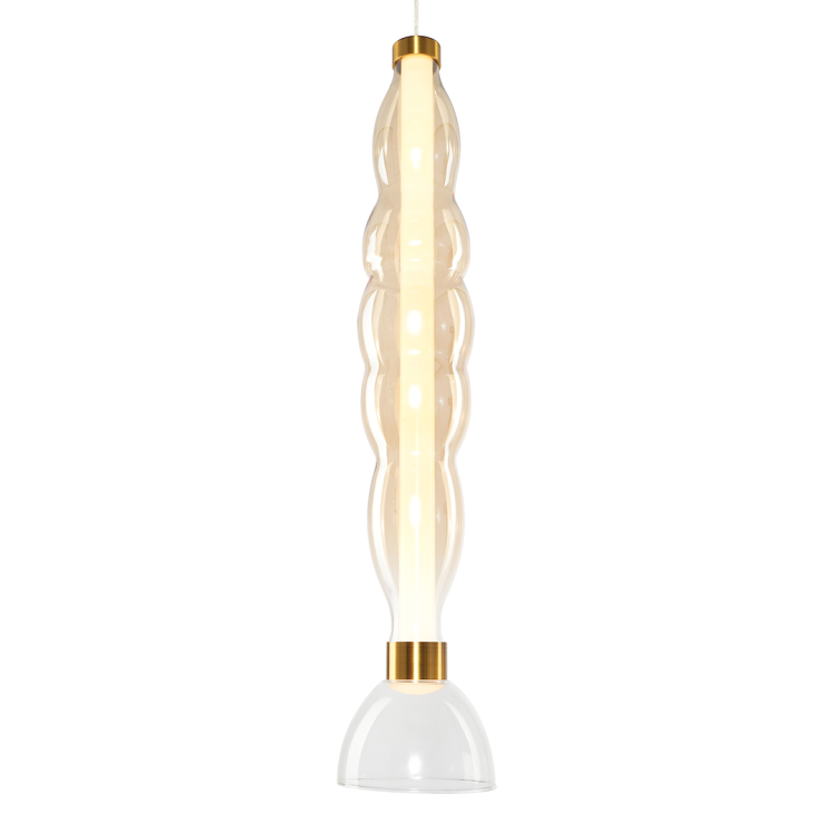 Lampa wisząca LUCCO amber 18W ML1416 Milagro