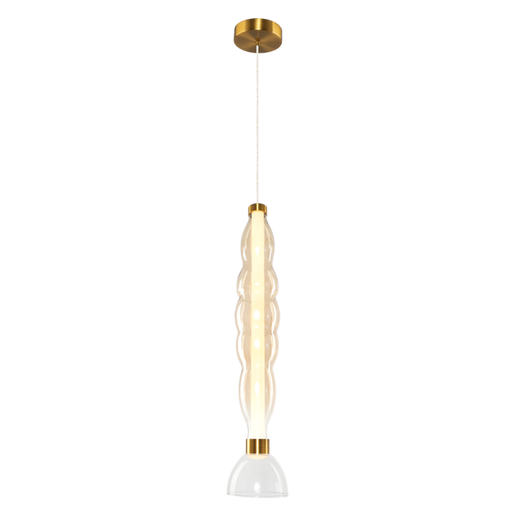 Lampa wisząca LUCCO amber 18W ML1416 Milagro
