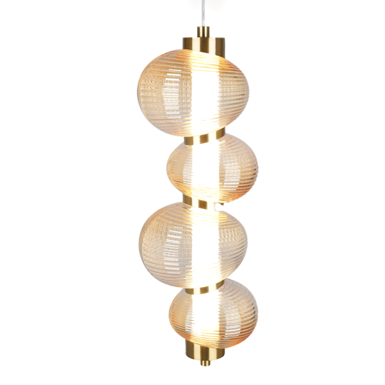 Lampa wisząca BOLLA GOLD 17W LED ML1422 Milagro