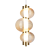 Lampa wisząca BOLLA GOLD 12W LED ML1424 Milagro