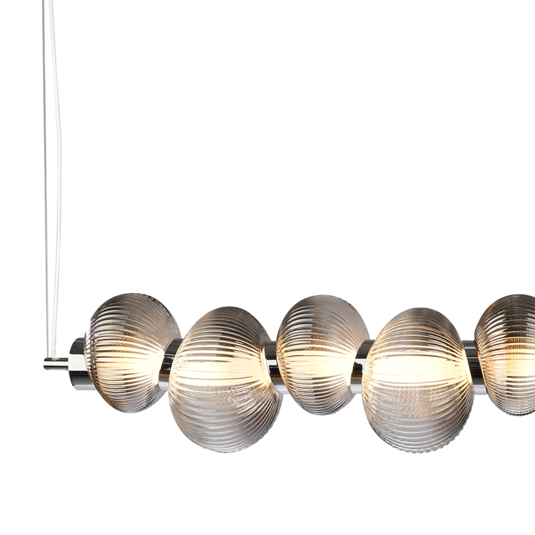 Lampa wisząca BOLLA SMOKED 32W LED ML1427 Milagro