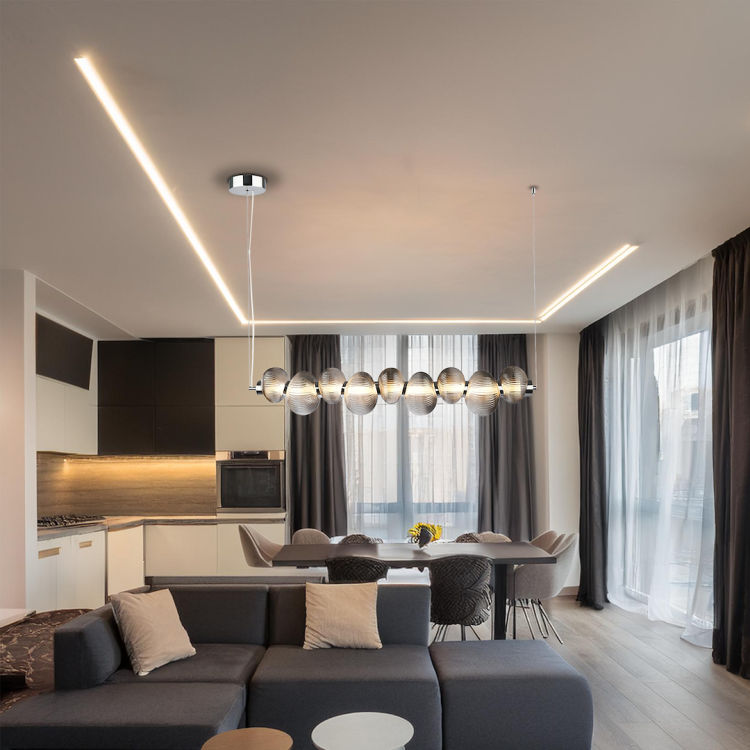 Lampa wisząca BOLLA SMOKED 32W LED ML1427 Milagro