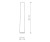 Klosz do szynoprzewodu szynowe Lampy wiszącej CTLS CAMELEON EYE L WHITE GU10 8482 NOWODVORSKI Lighting Loft nowoczesny sufitowy oświetlenie szynowe 230V do dla systemu cameleon 40cm metalowy biały Inspiracje Premium