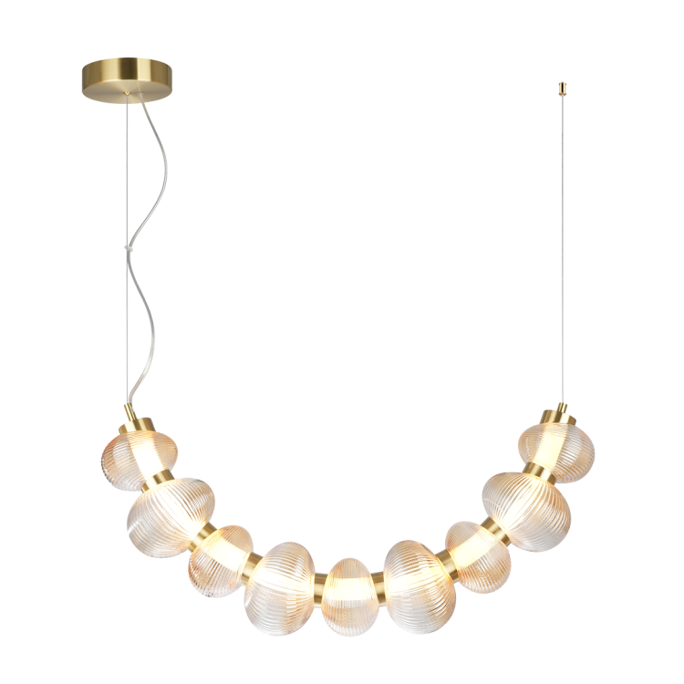 Lampa wisząca BOLLA GOLD 36W LED ML1428 Milagro