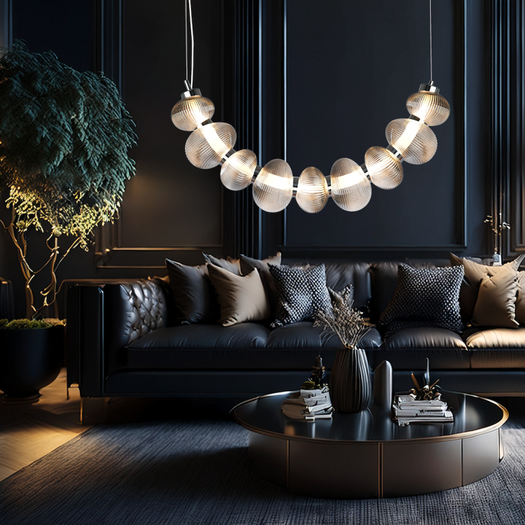 Lampa wisząca BOLLA SMOKED 36W LED ML1429 Milagro