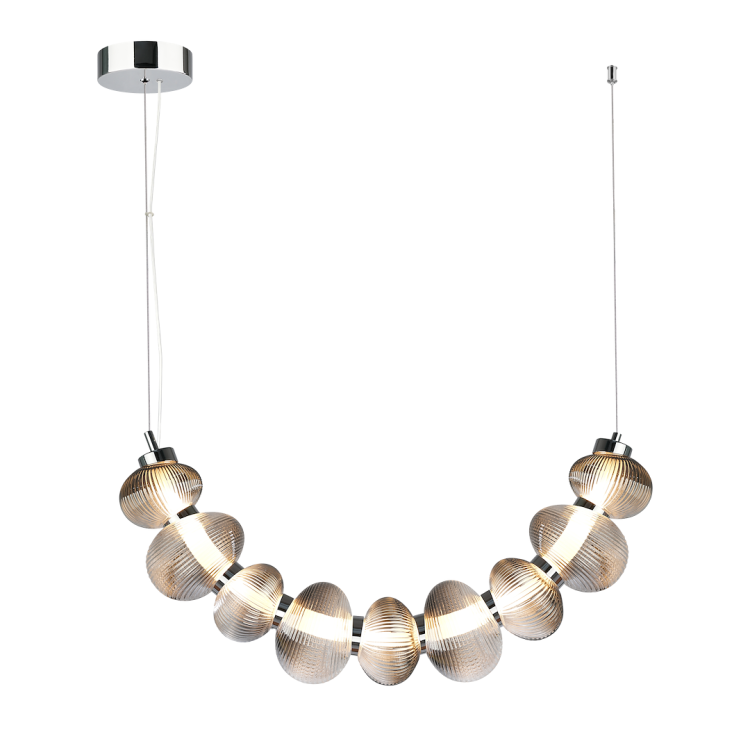 Lampa wisząca BOLLA SMOKED 36W LED ML1429 Milagro