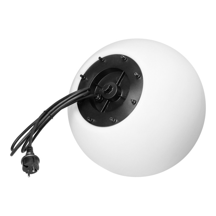LUNA II oprawa ogrodowa kula, E27, max. 18W, IP65, biała, ⌀380 AD-OP-6587WE27ZM ADVITI lampa