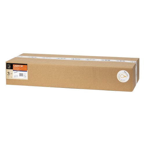 Lazio 3P E27, lampa wisząca, max. 15W, czarna AD-LD-6229BE27S ADVITI sufitowa nad stół blat wyspę