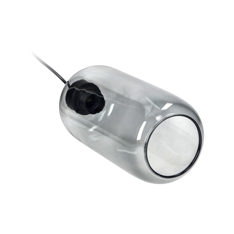 Lazio 3P E27, lampa wisząca, max. 15W, czarna AD-LD-6229BE27S ADVITI sufitowa nad stół blat wyspę